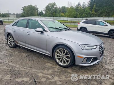 Czwarte zdjęcie samochodu z boku: 2019 AUDI A4 PREMIUM PLUS VIN:WAUENAF4XKA003411 - miniatura