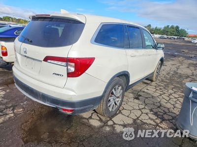 Trzecie zdjęcie samochodu z tyłu: 2019 HONDA PILOT EXL VIN:5FNYF6H4XKB042238 - miniatura