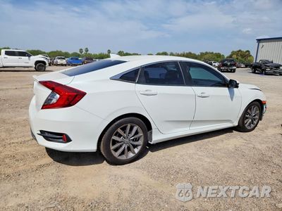 Trzecie zdjęcie samochodu z tyłu: 2019 HONDA CIVIC EXL VIN:19XFC1F7XKE009083 - miniatura