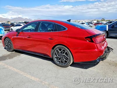Drugie zdjęcie samochodu z przodu: 2021 HYUNDAI SONATA N LINE VIN:5NPEK4JC1MH115179 - miniatura