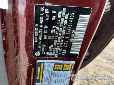 Zdjęcie 12 z 12 samochodu: 2019 KIA OPTIMA EX VIN:5XXGU4L15KG314405 - miniatura
