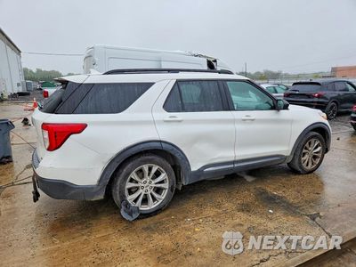 Trzecie zdjęcie samochodu z tyłu: 2020 FORD EXPLORER XLT VIN:1FMSK8DH7LGA42819 - miniatura