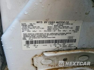 Zdjęcie 13 z 13 samochodu: 2016 FORD F350 SUPER DUTY VIN:1FT8W3DT8GEA62766 - miniatura