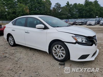 Czwarte zdjęcie samochodu z boku: 2019 NISSAN SENTRA SV VIN:3N1AB7APXKY446283 - miniatura