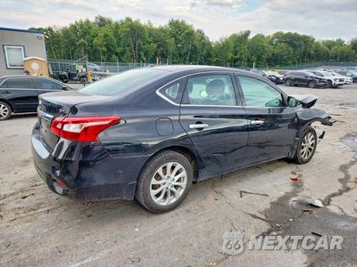 Trzecie zdjęcie samochodu z tyłu: 2019 NISSAN SENTRA SV VIN:3N1AB7AP2KY406764 - miniatura