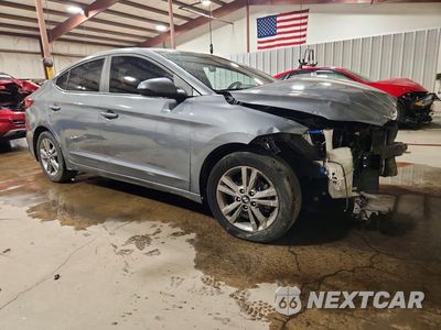Czwarte zdjęcie samochodu z boku: 2017 HYUNDAI ELANTRA SE VIN:KMHD84LF6HU195233 - miniatura