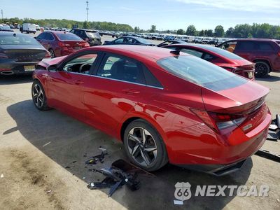 Trzecie zdjęcie samochodu z tyłu: 2022 HYUNDAI ELANTRA LIMITED VIN:KMHLP4AG2NU289938 - miniatura