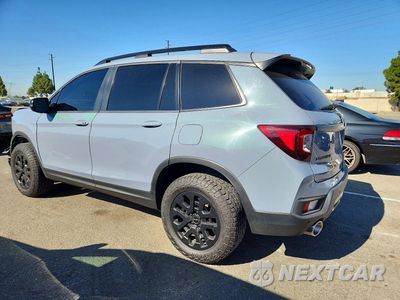 Drugie zdjęcie samochodu z przodu: 2022 HONDA PASSPORT TRAIL SPORT VIN:5FNYF8H6XNB010052 - miniatura