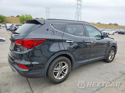 Trzecie zdjęcie samochodu z tyłu: 2018 HYUNDAI SANTA FE SPORT 2.4L VIN:5XYZUDLB6JG518013 - miniatura