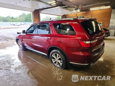 Drugie zdjęcie samochodu z przodu: 2016 DODGE DURANGO LIMITED VIN:1C4RDJDG8GC449315 - miniatura