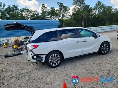 Trzecie zdjęcie samochodu z tyłu: 2023 HONDA ODYSSEY EXL VIN:5FNRL6H68PB049596 - miniatura
