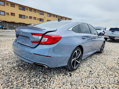 Trzecie zdjęcie samochodu z tyłu: 2021 HONDA ACCORD SPORT SE VIN:1HGCV1F49MA064831 - miniatura