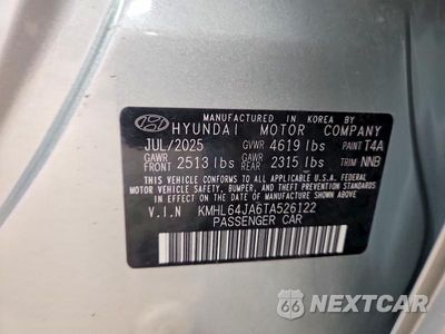 Zdjęcie 13 z 13 samochodu: 2026 HYUNDAI SONATA SEL SPORT VIN:KMHL64JA6TA526122 - miniatura
