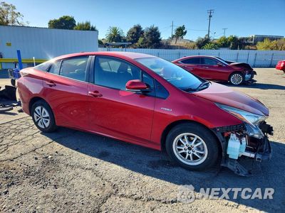 Czwarte zdjęcie samochodu z boku: 2018 TOYOTA PRIUS TWO VIN:JTDKBRFU7J3083010 - miniatura