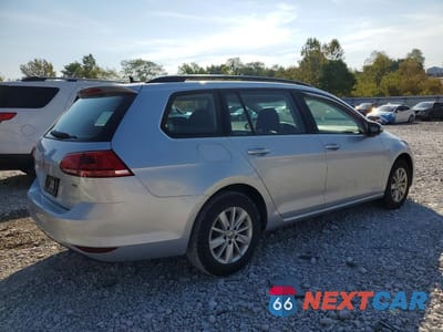 Trzecie zdjęcie samochodu z tyłu: 2016 VOLKSWAGEN GOLF SPORTWAGEN S VIN:3VWC17AUXGM510509 - miniatura