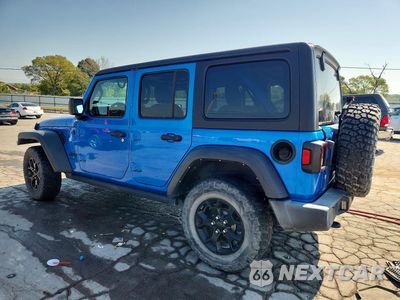 Drugie zdjęcie samochodu z przodu: 2022 JEEP WRANGLER UNLIMITED SPORT VIN:1C4HJXDN8NW277496 - miniatura