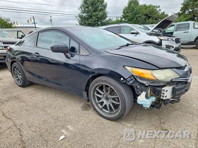 Czwarte zdjęcie samochodu z boku: 2014 HONDA CIVIC LX VIN:2HGFG3B58EH501481 - miniatura