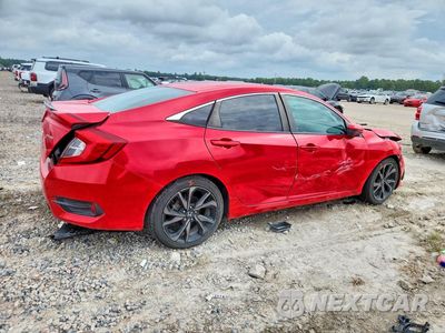 Trzecie zdjęcie samochodu z tyłu: 2020 HONDA CIVIC SPORT VIN:2HGFC2F81LH568639 - miniatura