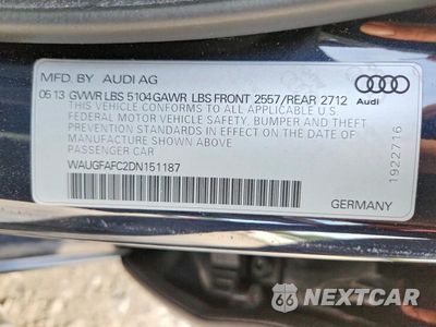 Zdjęcie 12 z 12 samochodu: 2013 AUDI A6 PREMIUM PLUS VIN:WAUGFAFC2DN151187 - miniatura