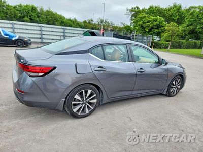 Trzecie zdjęcie samochodu z tyłu: 2021 NISSAN SENTRA SV VIN:3N1AB8CV8MY206895 - miniatura