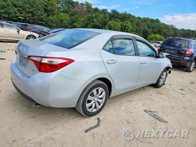 Trzecie zdjęcie samochodu z tyłu: 2014 TOYOTA COROLLA LE VIN:2T1BURHE7EC104144 - miniatura