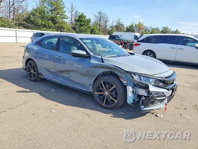 Czwarte zdjęcie samochodu z boku: 2021 HONDA CIVIC SPORT VIN:SHHFK7H40MU417533 - miniatura