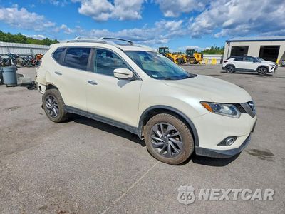 Czwarte zdjęcie samochodu z boku: 2016 NISSAN ROGUE SL VIN:5N1AT2MV0GC805370 - miniatura