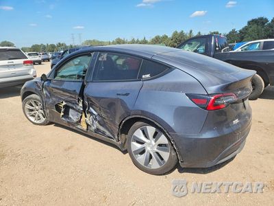 Drugie zdjęcie samochodu z przodu: 2021 TESLA MODEL Y VIN:5YJYGDEE4MF083367 - miniatura