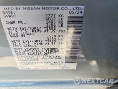 Zdjęcie 12 z 12 samochodu: 2024 NISSAN FRONTIER PRO-X VIN:1N6ED1EJ8RN660673 - miniatura