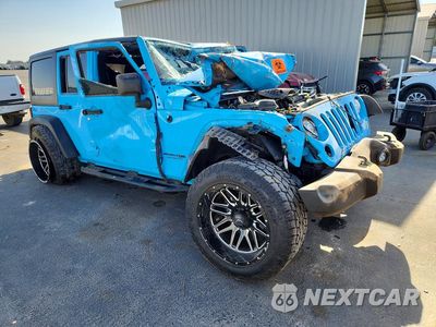 Czwarte zdjęcie samochodu z boku: 2018 JEEP WRANGLER UNLIMITED RUBICON VIN:1C4BJWFG6JL804381 - miniatura