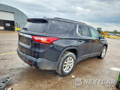 Trzecie zdjęcie samochodu z tyłu: 2021 CHEVROLET TRAVERSE LT VIN:1GNERHKW3MJ147478 - miniatura