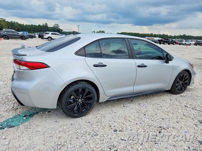 Trzecie zdjęcie samochodu z tyłu: 2020 TOYOTA COROLLA SE NIGHTSHADE EDITION VIN:5YFS4RCE8LP055847 - miniatura
