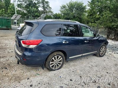 Trzecie zdjęcie samochodu z tyłu: 2015 NISSAN PATHFINDER SL VIN:5N1AR2MM3FC607502 - miniatura