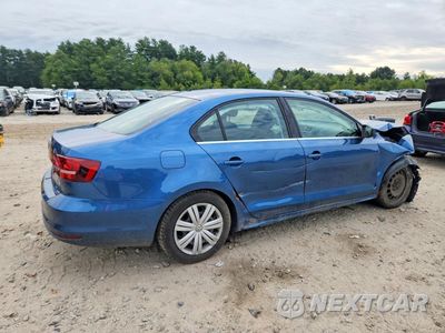Trzecie zdjęcie samochodu z tyłu: 2017 VOLKSWAGEN JETTA S VIN:3VW2B7AJ5HM412858 - miniatura