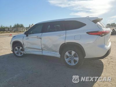 Drugie zdjęcie samochodu z przodu: 2021 TOYOTA HIGHLANDER HYBRID LE VIN:5TDZARAH1MS507988 - miniatura