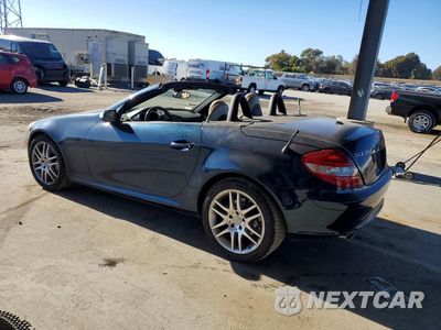 Drugie zdjęcie samochodu z przodu: 2007 MERCEDES-BENZ SLK 350 VIN:WDBWK56F57F167375 - miniatura