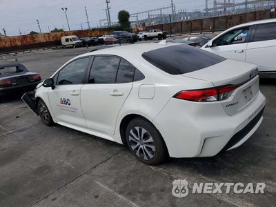 Drugie zdjęcie samochodu z przodu: 2021 TOYOTA COROLLA LE VIN:JTDEAMDE3MJ020324 - miniatura