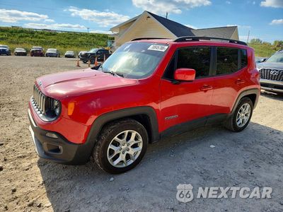 2016 JEEP RENEGADE LATITUDE ZACCJABTXGPD05145 - główne zdjęcie licytacji z USA - miniatura