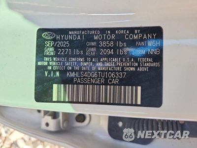Zdjęcie 12 z 12 samochodu: 2026 HYUNDAI ELANTRA SEL SPORT PREMIUM VIN:KMHLS4DG6TU106337 - miniatura