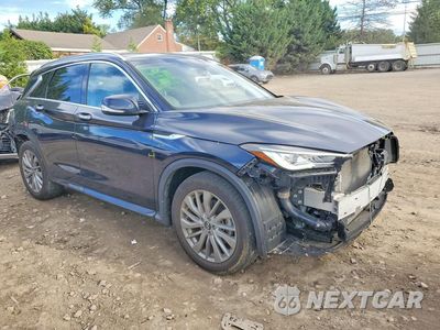 Czwarte zdjęcie samochodu z boku: 2023 INFINITI QX50 AWD LUXE VIN:3PCAJ5BB4PF121378 - miniatura