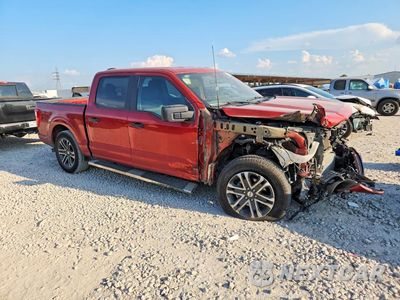 Czwarte zdjęcie samochodu z boku: 2023 FORD F150 SUPERCREW VIN:1FTEW1CP4PKD67386 - miniatura