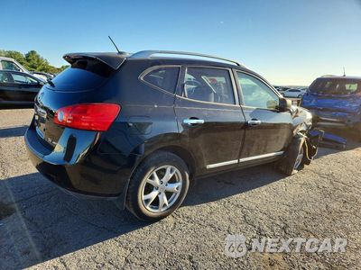 Trzecie zdjęcie samochodu z tyłu: 2011 NISSAN ROGUE S VIN:JN8AS5MV3BW261323 - miniatura