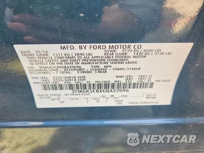 Zdjęcie 13 z 13 samochodu: 2016 FORD FLEX SEL VIN:2FMGK5C8XGBA22096 - miniatura