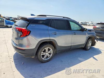 Trzecie zdjęcie samochodu z tyłu: 2019 GMC TERRAIN SLE VIN:3GKALTEV4KL233388 - miniatura