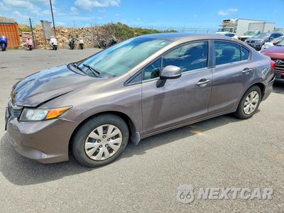 2012 HONDA CIVIC LX 2HGFB2F50CH586851 - główne zdjęcie licytacji z USA - miniatura