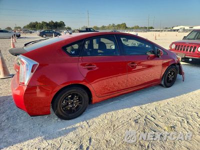 Trzecie zdjęcie samochodu z tyłu: 2013 TOYOTA PRIUS TWO VIN:JTDKN3DU6D0352658 - miniatura