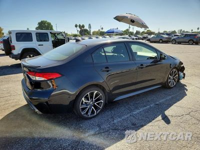 Trzecie zdjęcie samochodu z tyłu: 2020 TOYOTA COROLLA SE VIN:JTDS4RCE1LJ035475 - miniatura