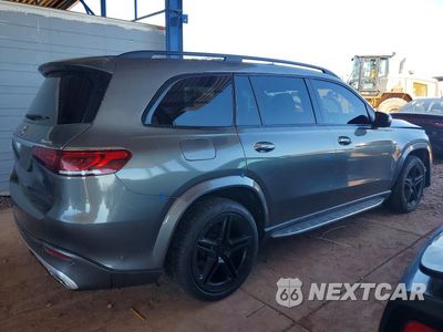 Trzecie zdjęcie samochodu z tyłu: 2020 MERCEDES-BENZ GLS 580 4MATIC VIN:4JGFF8GE9LA202628 - miniatura