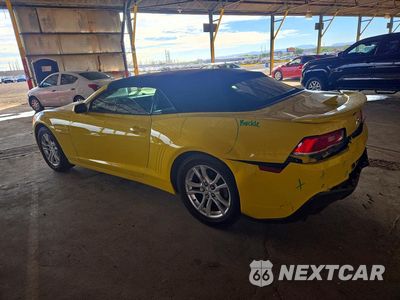 Drugie zdjęcie samochodu z przodu: 2014 CHEVROLET CAMARO LT VIN:2G1FB3D34E9307249 - miniatura