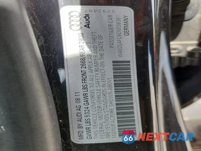 Zdjęcie 12 z 12 samochodu: 2012 AUDI A7 PRESTIGE VIN:WAU2GAFC6CN038381 - miniatura